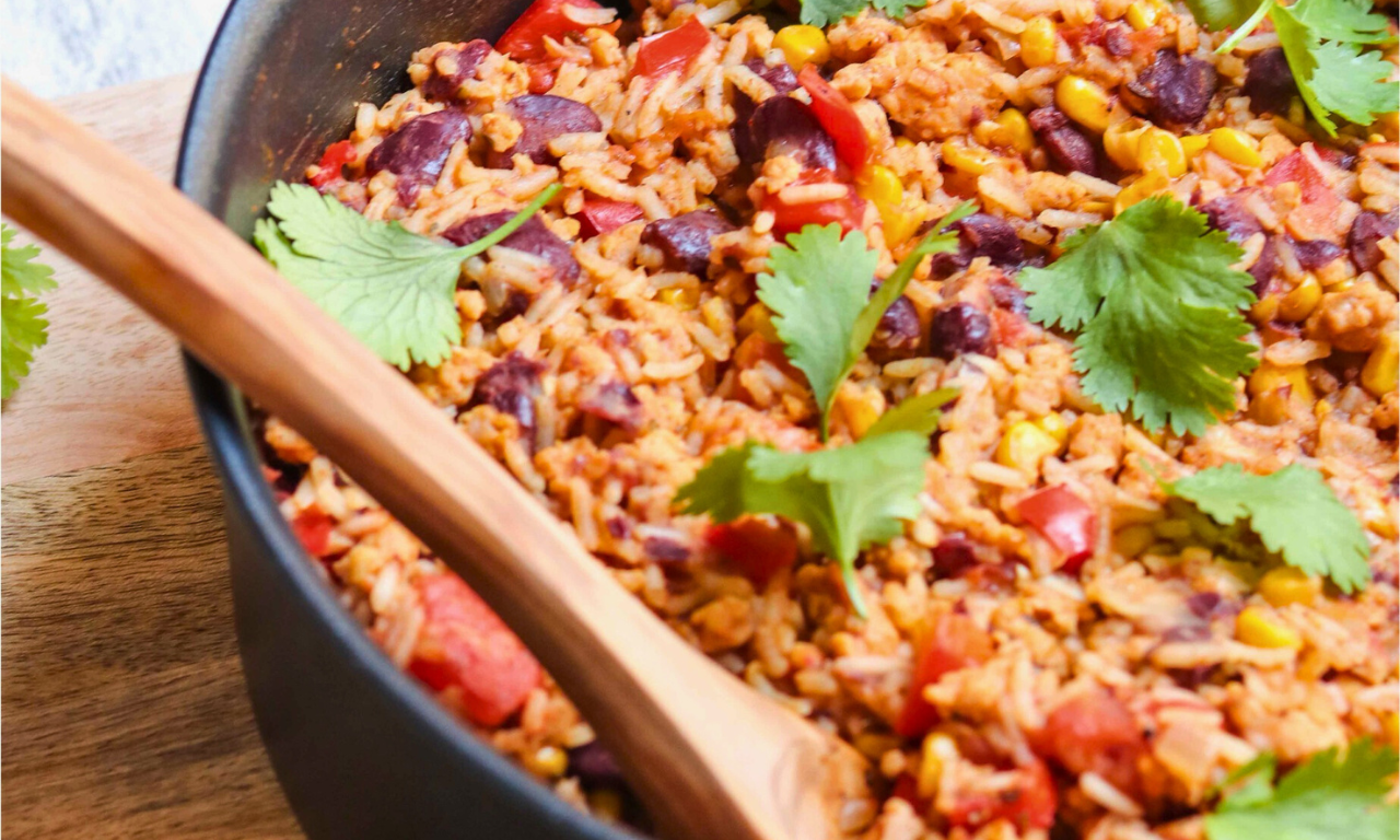 One Pot Turkey & Rice Chili