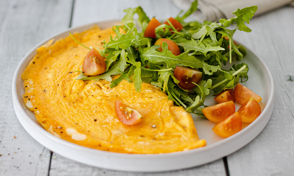Fresh Tomato & Rocket Omelette