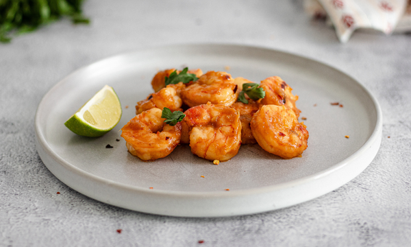 Sweet and Zesty Tiger Prawns