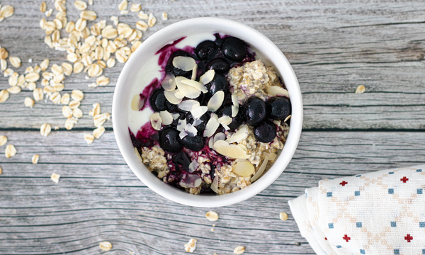 Blueberry & Almond Overnight Oats