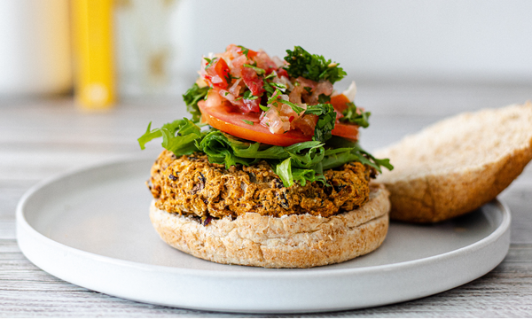 Butternut Seitan Burgers