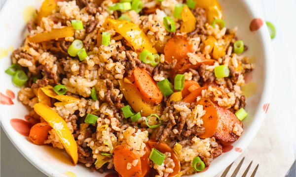 Cajun Beef One Pot Rice