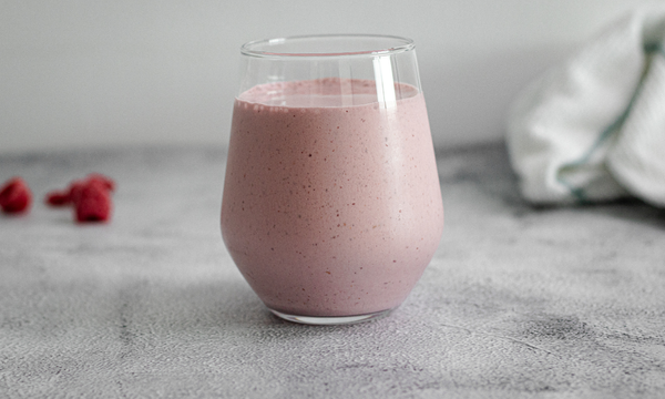 Cherry Raspberry Protein Smoothie