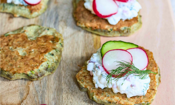 Cottage Cheese Potato Protein Pancakes