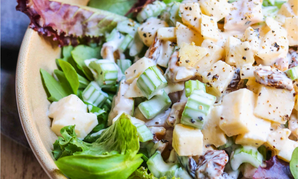 Crunchy Waldorf Chicken Salad