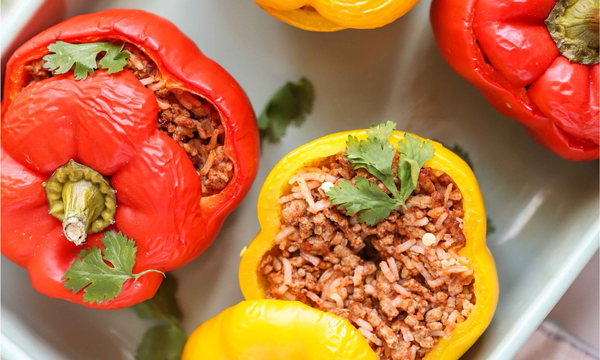 Easy Stuffed Mexican Peppers