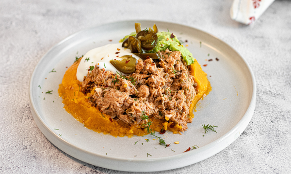 Loaded Tuna Sweet Potato