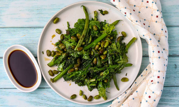 Sesame Fried Greens