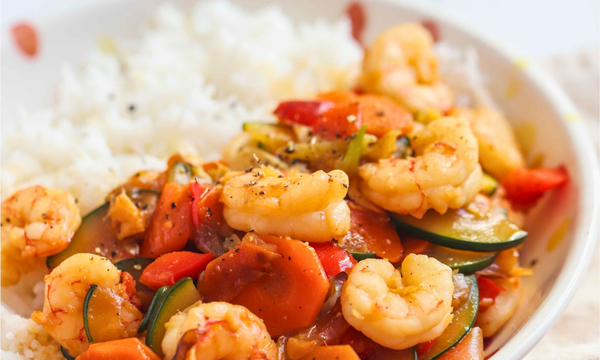 Shrimp & Vegetable Stir-Fry