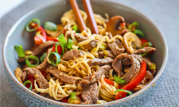 Speedy Beef Chow Mein